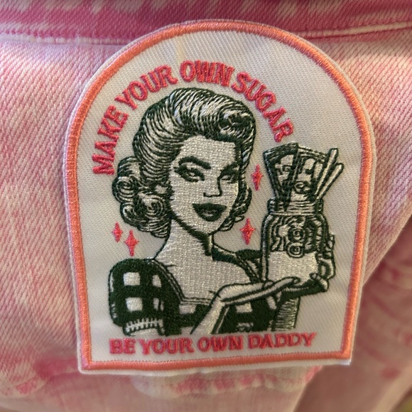 “Be Your Own Daddy” Jean Jacket - Picture 2 of 5